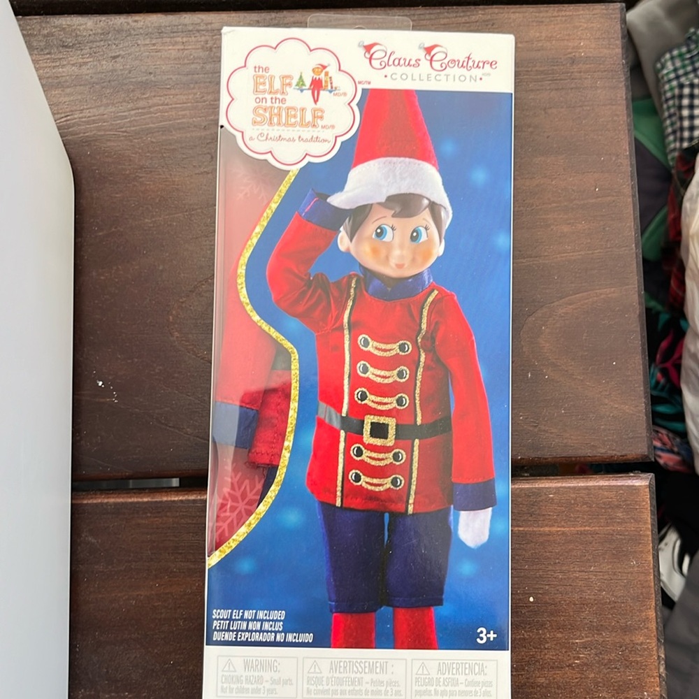 In Box, Brand New Elf on the Shelf Outfit, Claus Couture Collection